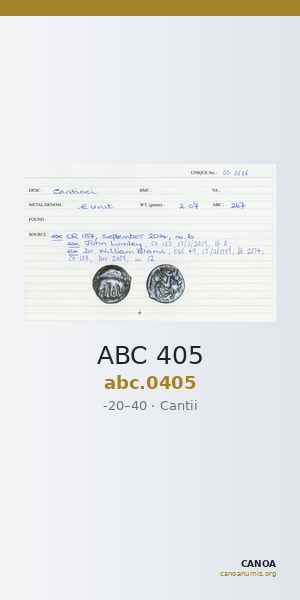 ABC 405 — CANOA