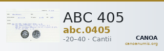 ABC 405 — CANOA