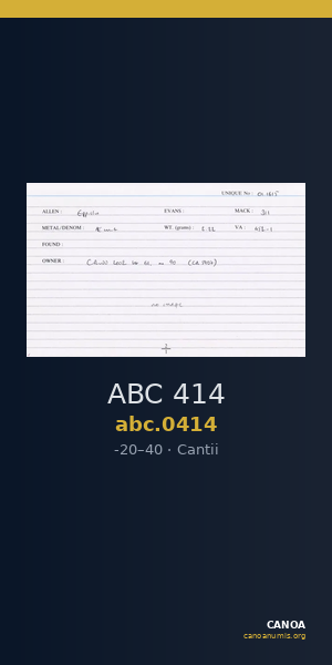 ABC 414 — CANOA