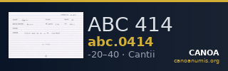ABC 414 — CANOA
