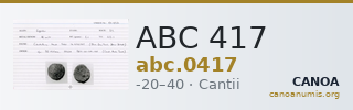 ABC 417 — CANOA
