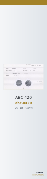 ABC 420 — CANOA
