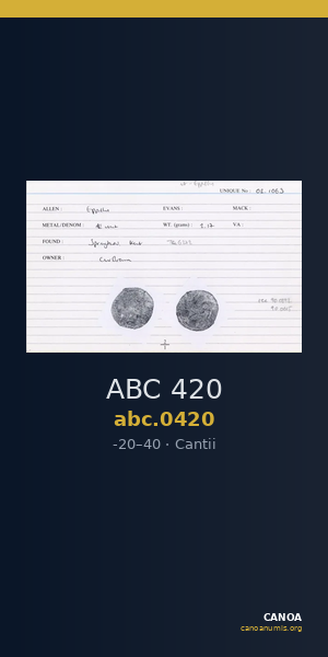 ABC 420 — CANOA