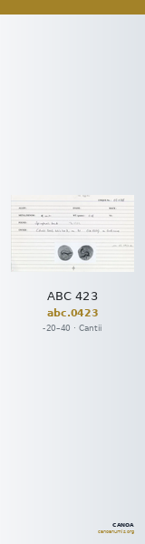 ABC 423 — CANOA