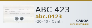 ABC 423 — CANOA