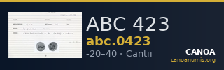 ABC 423 — CANOA