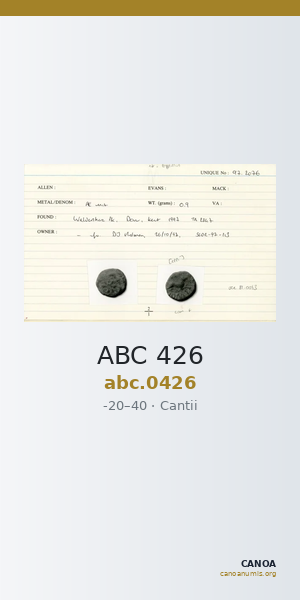 ABC 426 — CANOA