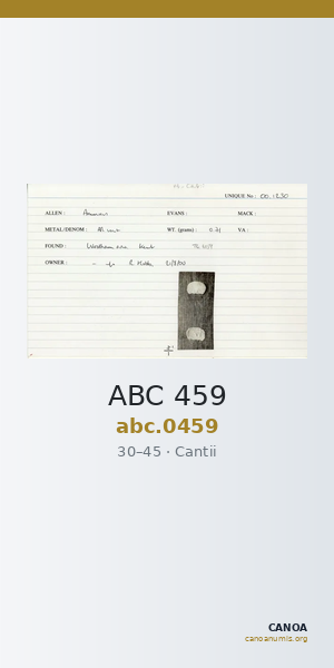 ABC 459 — CANOA