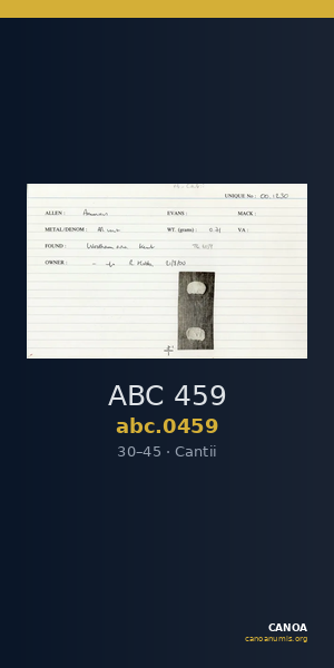 ABC 459 — CANOA