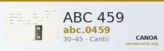 ABC 459 — CANOA