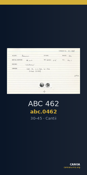 ABC 462 — CANOA