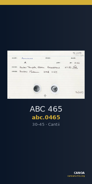 ABC 465 — CANOA