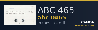 ABC 465 — CANOA