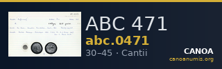ABC 471 — CANOA
