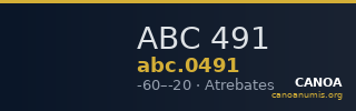 ABC 491 — CANOA