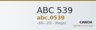 ABC 539 — CANOA