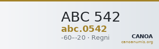 ABC 542 — CANOA