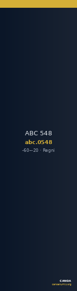 ABC 548 — CANOA