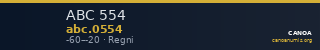 ABC 554 — CANOA