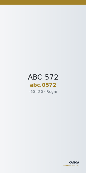 ABC 572 — CANOA