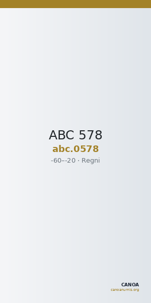 ABC 578 — CANOA