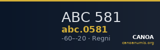 ABC 581 — CANOA