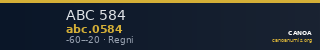 ABC 584 — CANOA