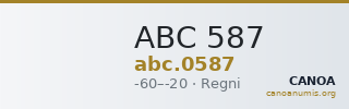 ABC 587 — CANOA