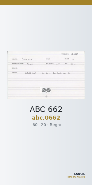 ABC 662 — CANOA