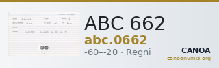 ABC 662 — CANOA