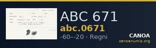 ABC 671 — CANOA