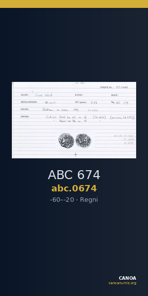 ABC 674 — CANOA