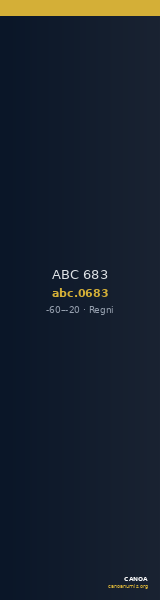 ABC 683 — CANOA