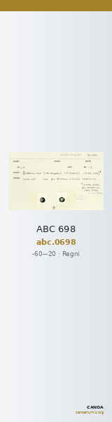 ABC 698 — CANOA
