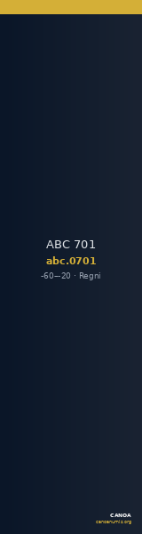 ABC 701 — CANOA