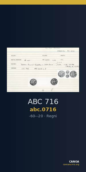 ABC 716 — CANOA