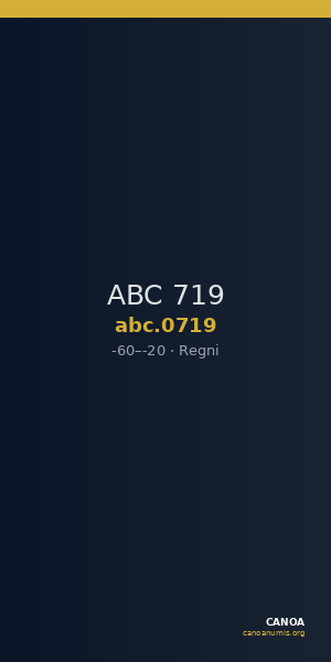 ABC 719 — CANOA