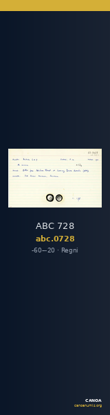 ABC 728 — CANOA