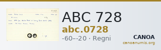 ABC 728 — CANOA