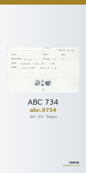 ABC 734 — CANOA