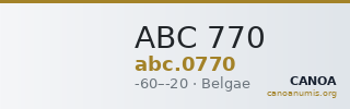 ABC 770 — CANOA