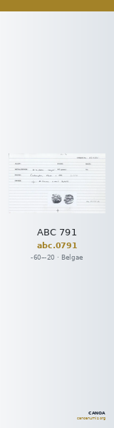 ABC 791 — CANOA
