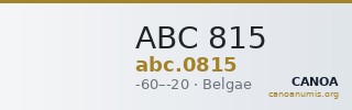 ABC 815 — CANOA