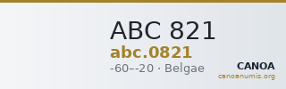 ABC 821 — CANOA