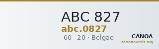 ABC 827 — CANOA