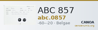 ABC 857 — CANOA