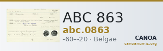 ABC 863 — CANOA