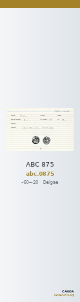 ABC 875 — CANOA