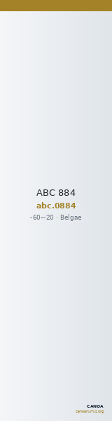 ABC 884 — CANOA