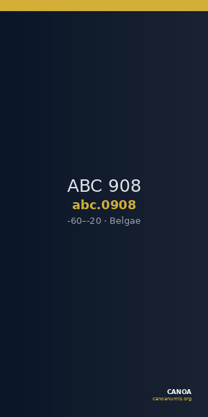 ABC 908 — CANOA